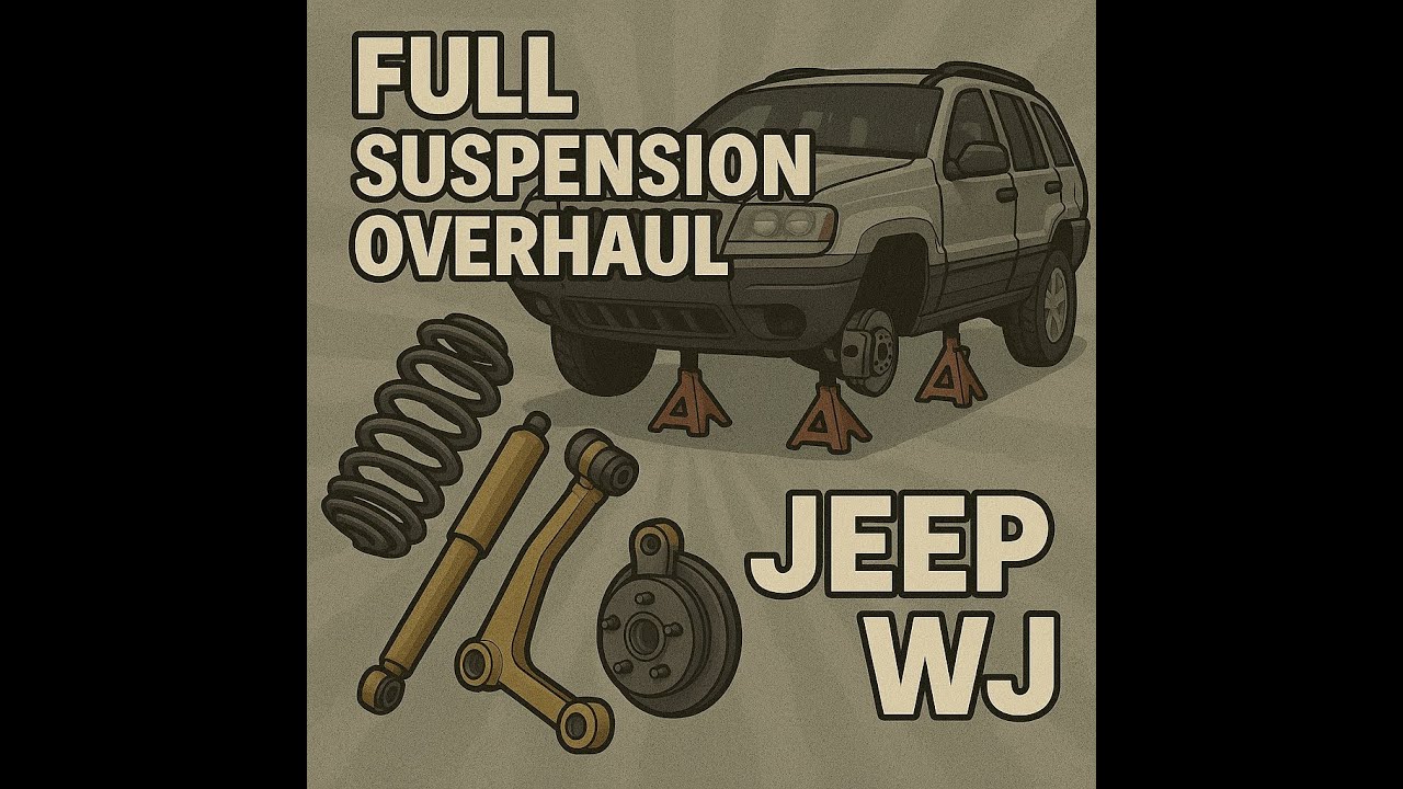 Jeep WJ Gets Full Suspension Overhaul! Control Arms, Shocks, Springs & More