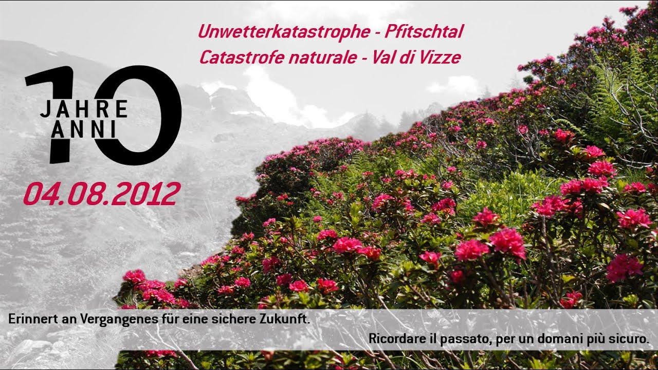 Unwetterkatastrophe Pfitschtal - Catastrofe naturale Val di Vizze