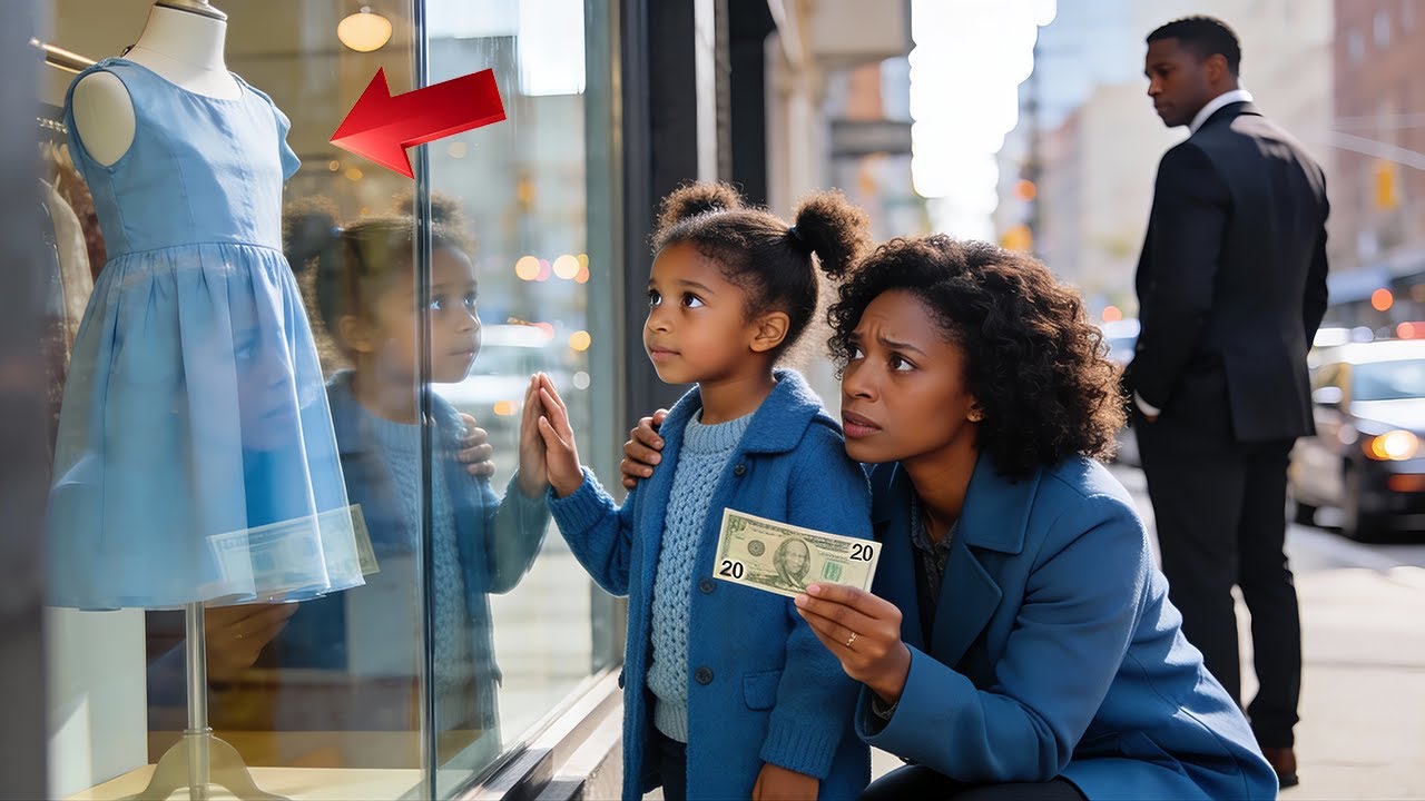 A POOR MOM HAS ONLY 20 DOLLARS FOR A DRESS, BUT A YOUNG BILLIONAIRE SEES IT AND DOES SOMETHING CRAZY