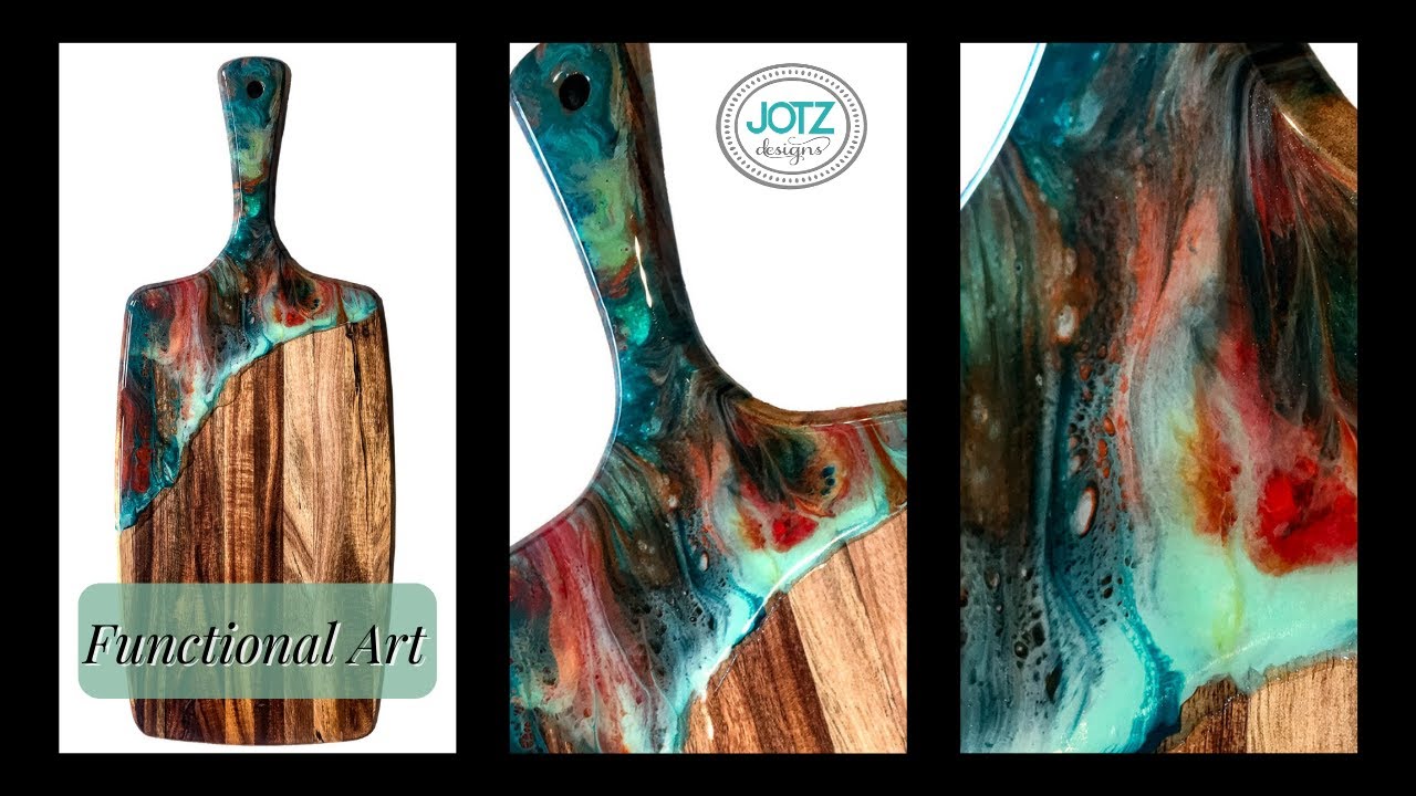 Decorate a cheese board with Resin | Swipe | Le Rez | Faux Rizzle
