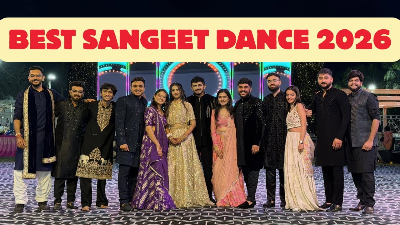 Friends Sangeet Dance Performance♥️🔥 | Best Sangeet Dance 2026 | Indian Wedding Dance #dance 