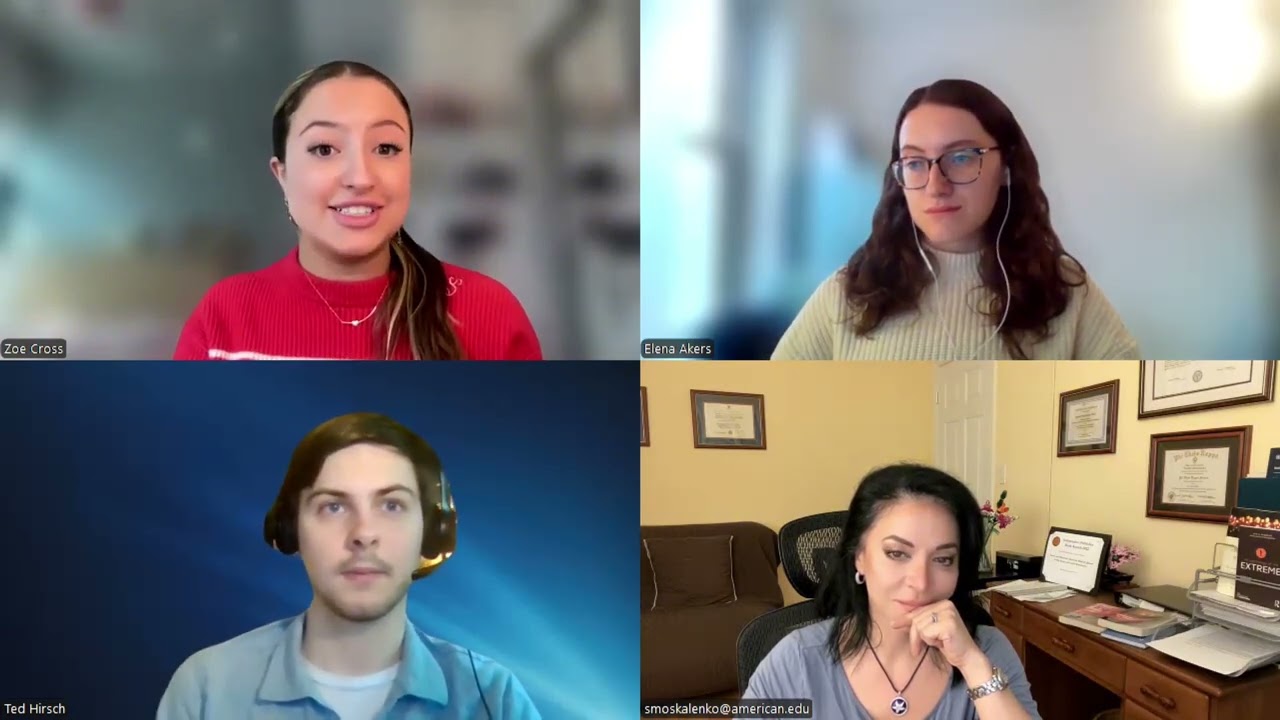 Ep. 3 -- Dr. Sophia Moskalenko (Expert on Extremism, Co-Author of The Psychology of the Extreme)