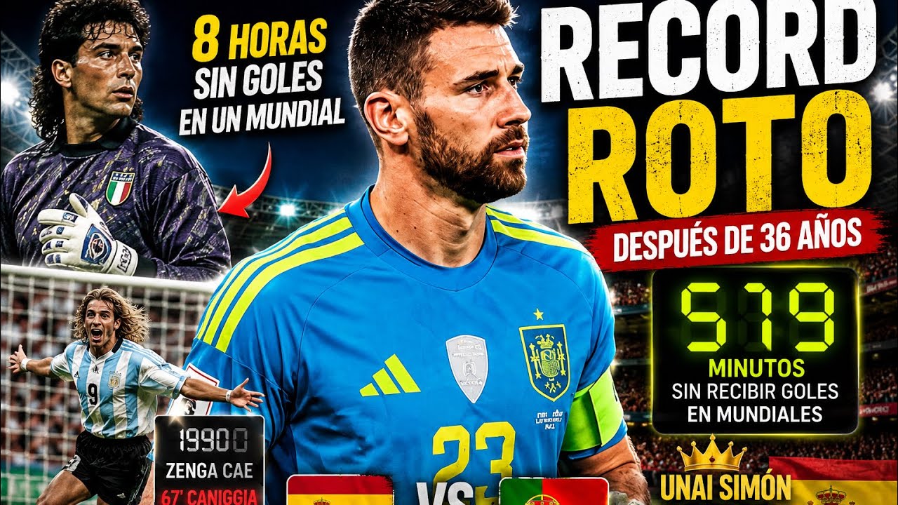 🚨 NADIE PUDO ROMPER ESTE R&Eacute;CORD EN 36 A&Ntilde;OS&hellip; Unai Sim&oacute;n logr&oacute; lo IMPOSIBLE 