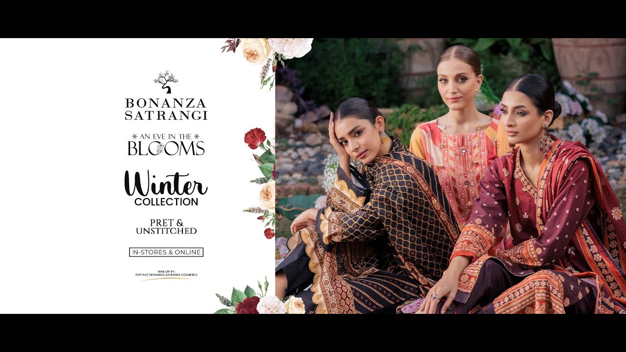 Bonanza Satrangi Winter Collection '23-24 - Available In-stores and Online.