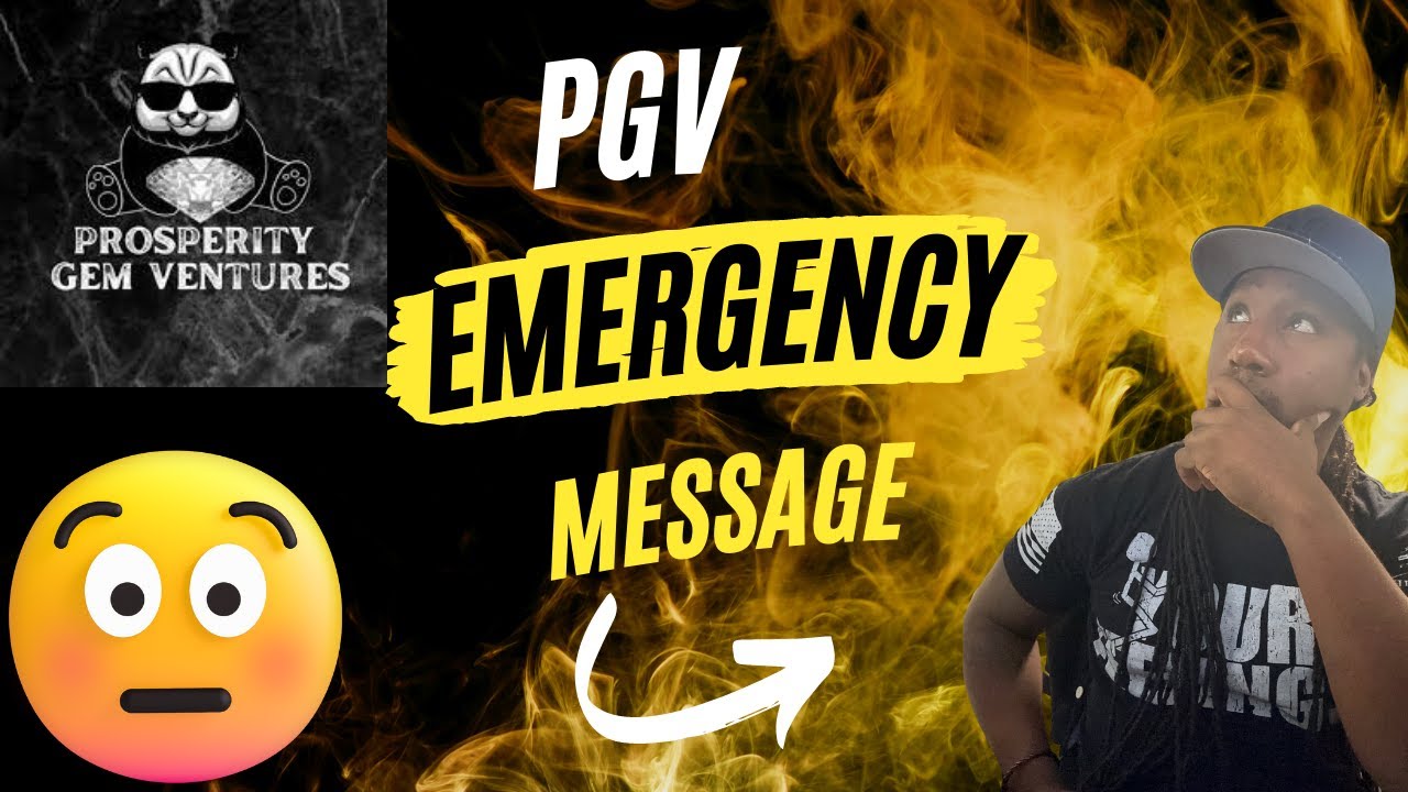 PGV Emergency Message#crypto #forex #money #passiveincome #refund