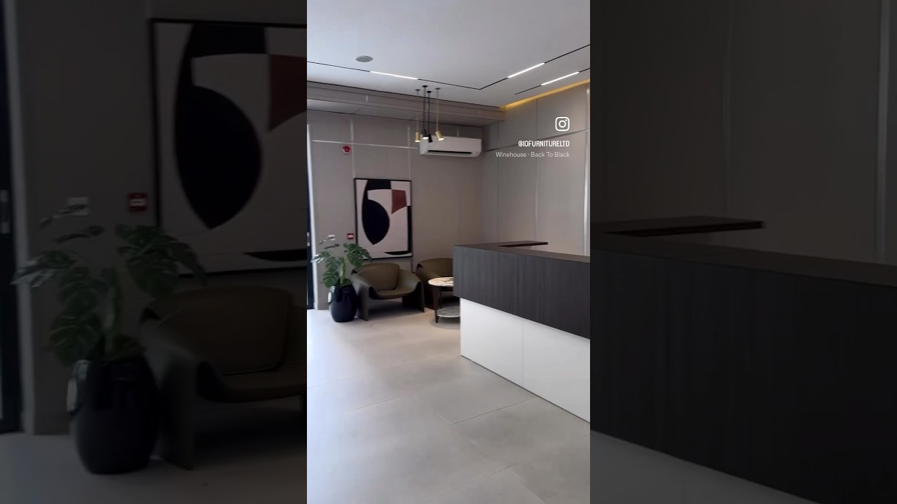 Public areas of an ikoyi residential project ✨ #interiorfurniture #interiordesign #project