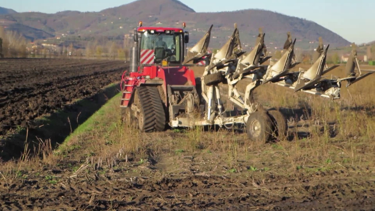 Aratura con CASE IH Quadtrac 500 e pentavomere ER.MO 5- Ploughing - by Wallaby2012end