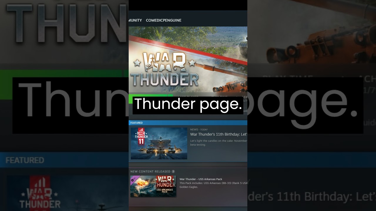 How to Change Your Account on Steam Warthunder