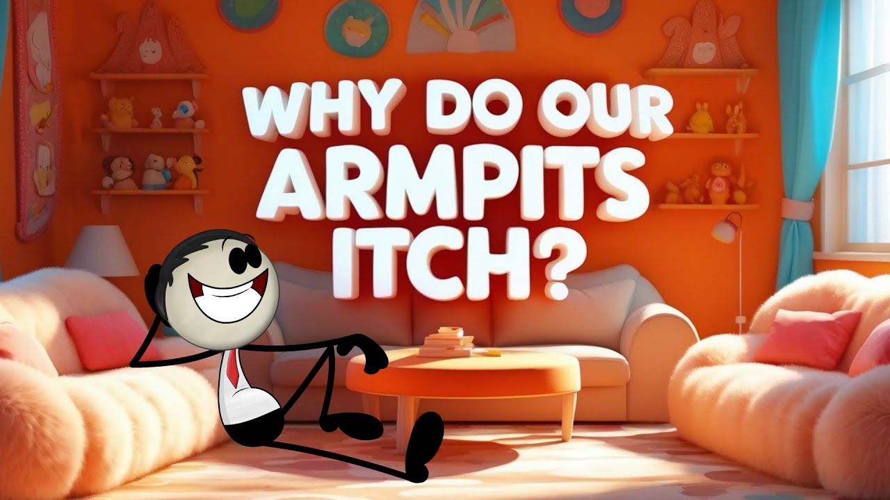 Why do our Armpits Itch? | #aumsum #kids #cartoon #science