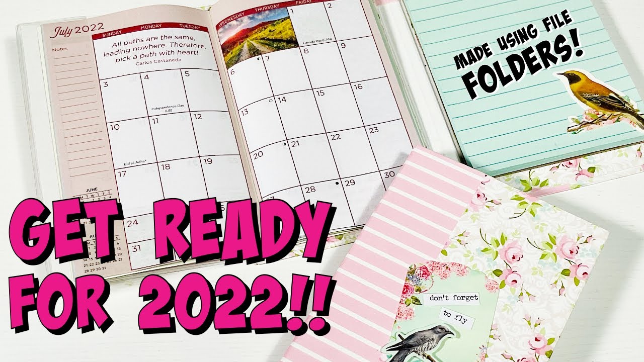 2022 PLANNER & NOTEPAD COMBO!!  time to get ready! GREAT CRAFT FAIR IDEA!