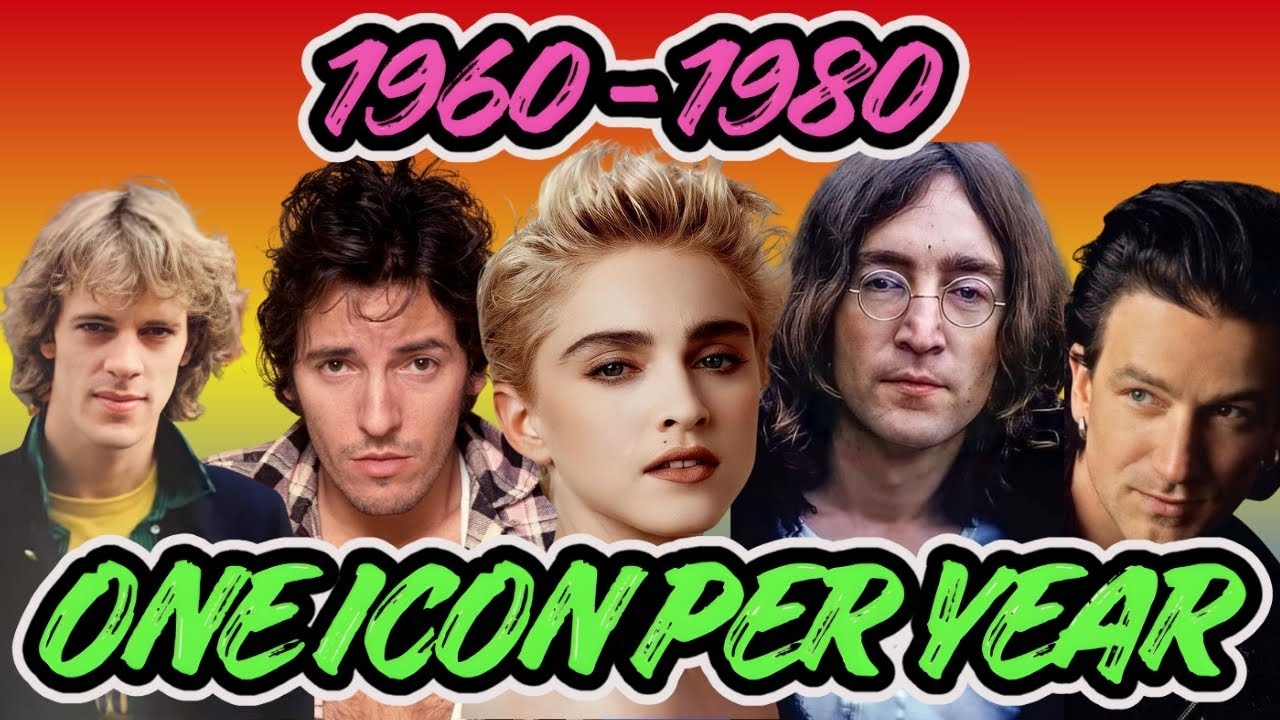 Guess the Song 🎤 One Icon per Year (1960–1989) | Classic Hits Music Quiz | Quiz Burst