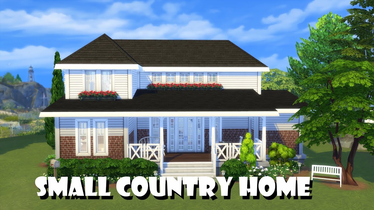 Sims 4 | House Building | Small Country Home