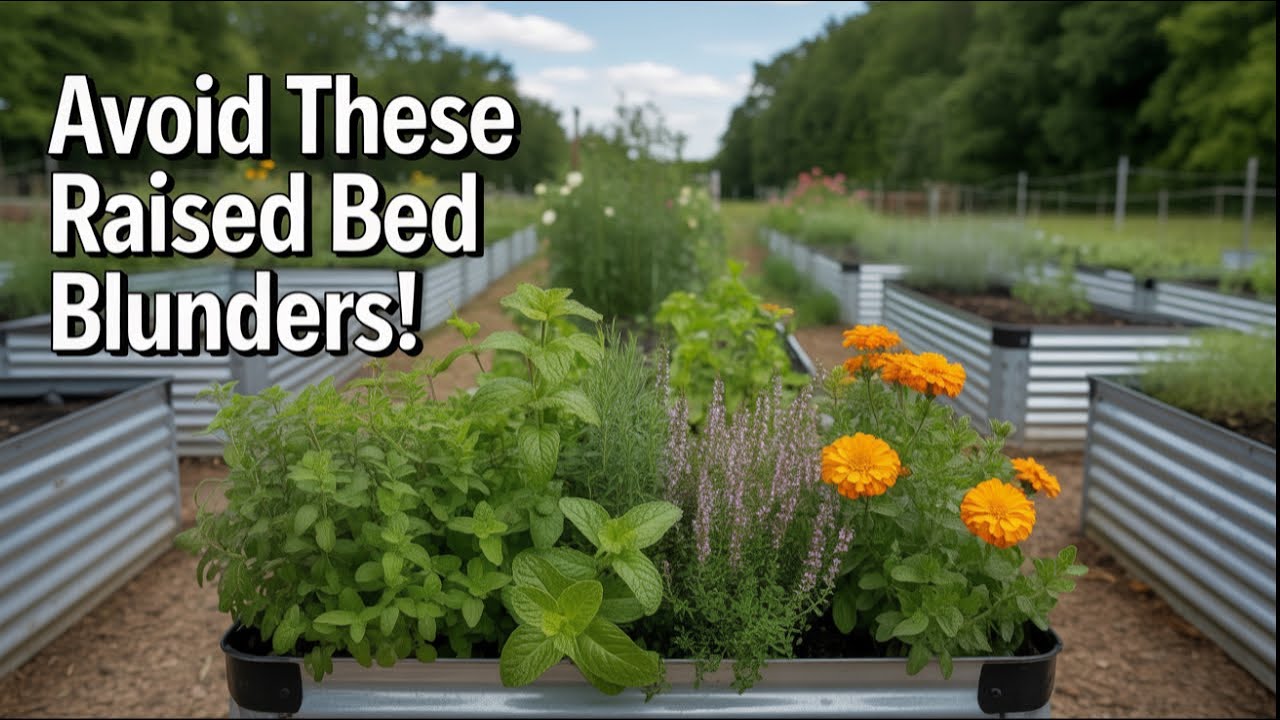 10 things to never plant in a garden bed!!