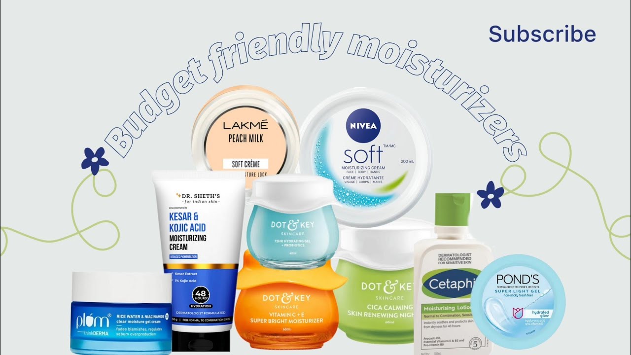 “Moisturizers for EVERY Skin Type | My Top Picks + Why They Work #beginnersmakeup #hyderabadishorts 