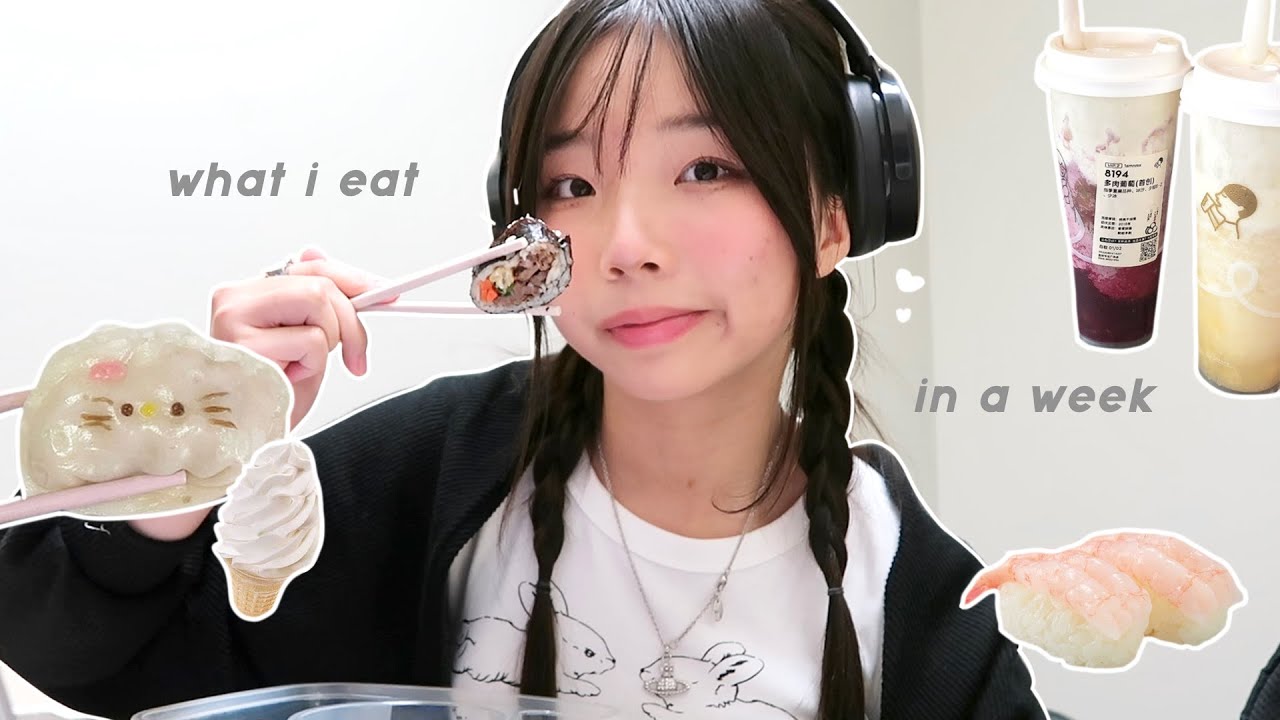 WHAT I EAT IN A WEEK AS A UNI STUDENT 🥟 (asian foods + homemade !!)