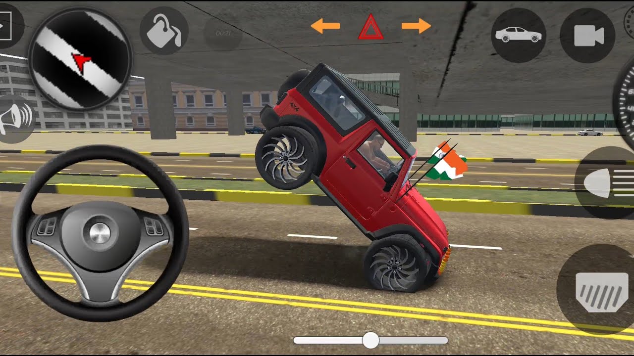 😱 Impossible Wheelie thar Stunt on Highway! 🚗🔥 Realistic Driving Simulator Gameplay / car wala game 