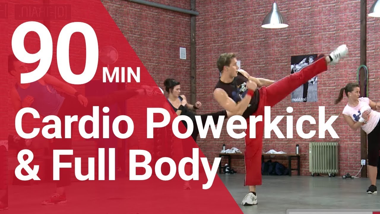 90 MIN | Cardio Powerkick & Full Body Power Workout for extrem results by Dr. Daniel Gärtner ©