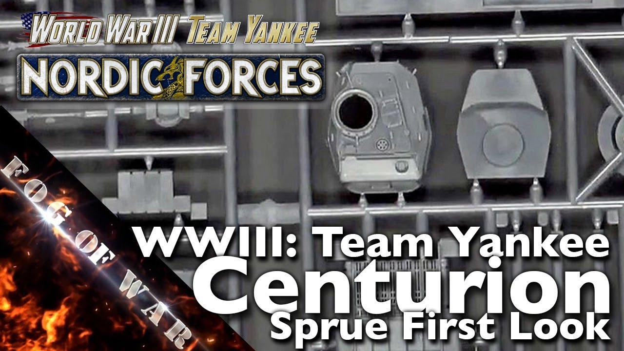 Quicklook | BF Plastic Centurion Sprue Sneak Peek - TSWBX02 | Nordic Forces - WWIII: Team Yankee