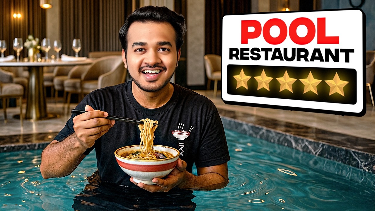 I Tried Most Unique Restaurants in India!