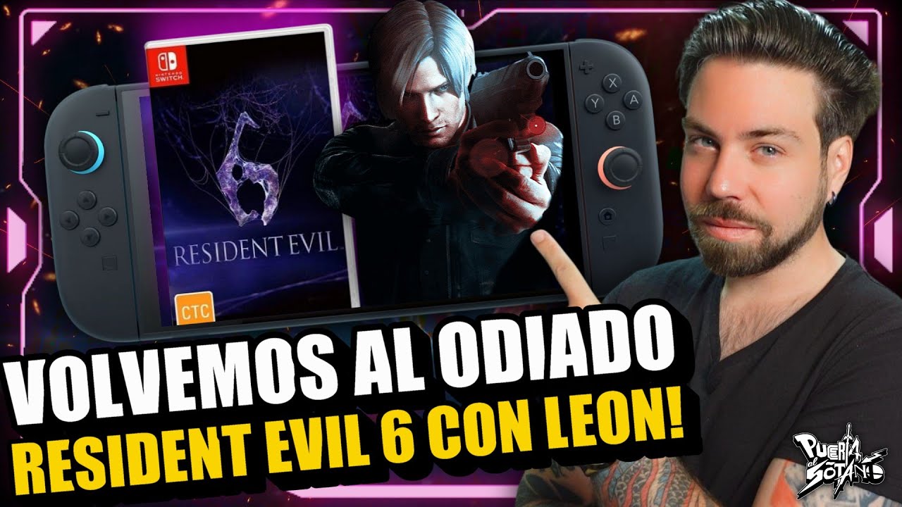 🔥Volvemos al RESIDENT EVIL MÁS ODIADO que yo TANTO AMO! RE6 en Switch2! HYPE RESIDENT EVIL 9 Requiem