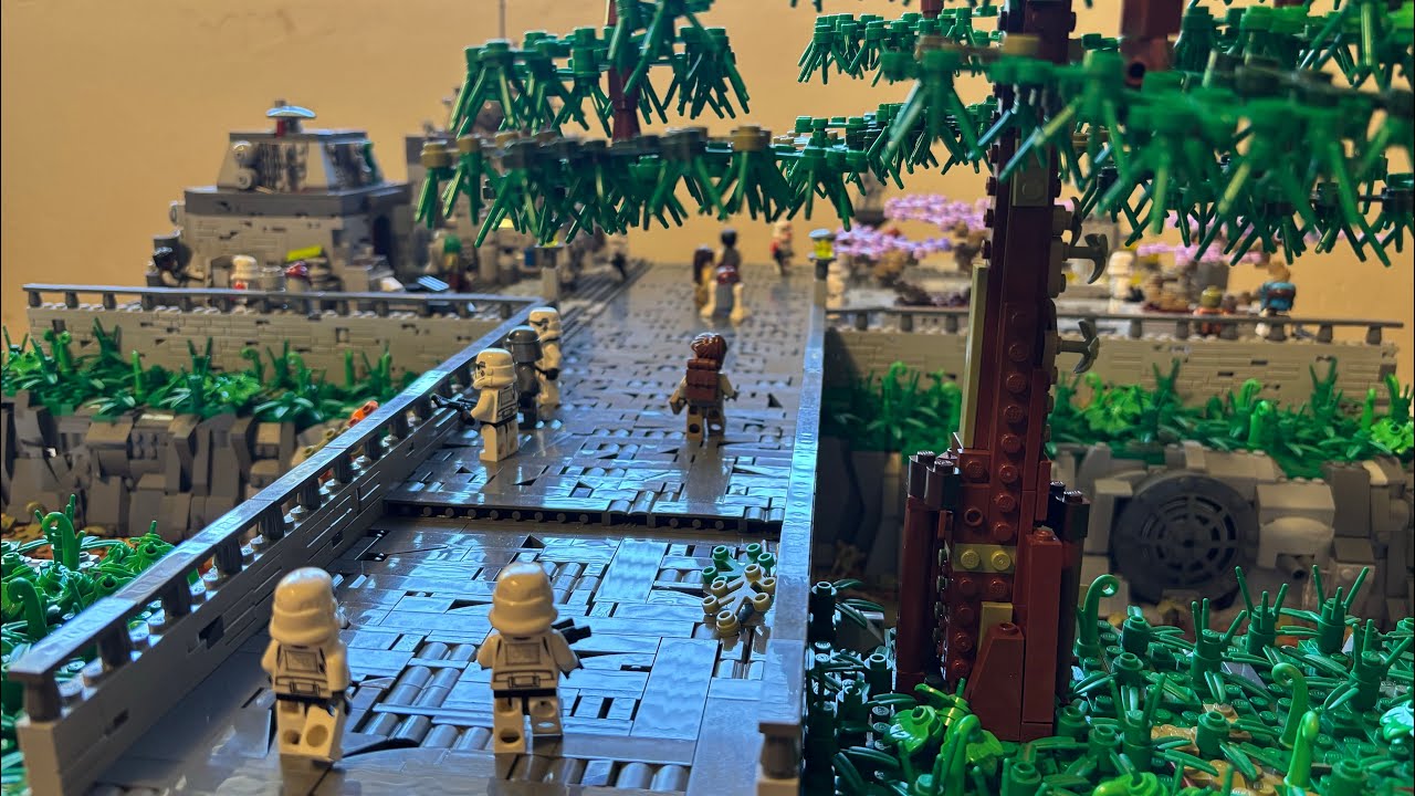 Lego Star Wars Moc | Timelapse | Imperial Occupation