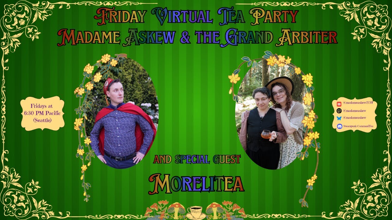 Friday Tea with special guests Morelitea!