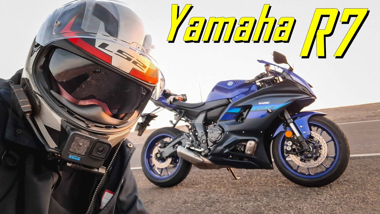 Probé la Yamaha R7 en carretera | ¿Qué tan rápida es? 🏍️🔥