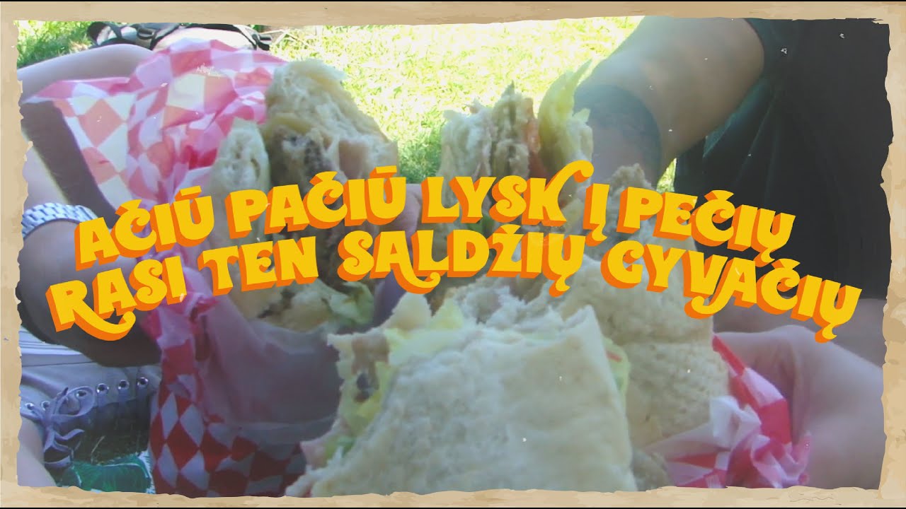 Ačiū pačiū lysk į pečių, rasi ten saldžių gyvačių.