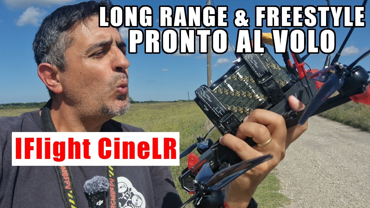E' IL MIGLIORE DRONE FPV PER INIZIARE CON LONG RANGE E DIVERTIRSI IN FREESTYLE? // IFLIGHT CINELR 7
