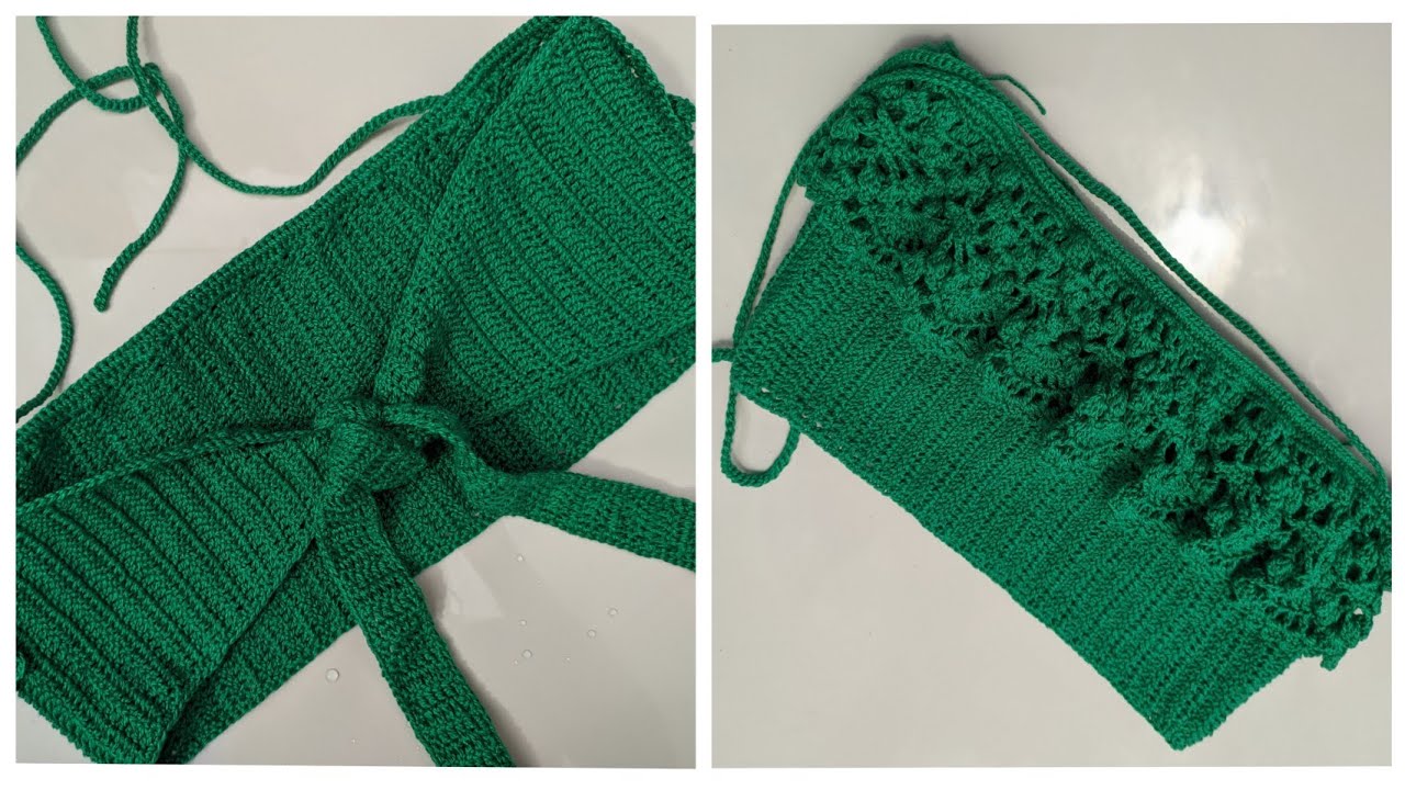 Cropped de Crochê | ciganinha em ponto pipoca | Parte 1