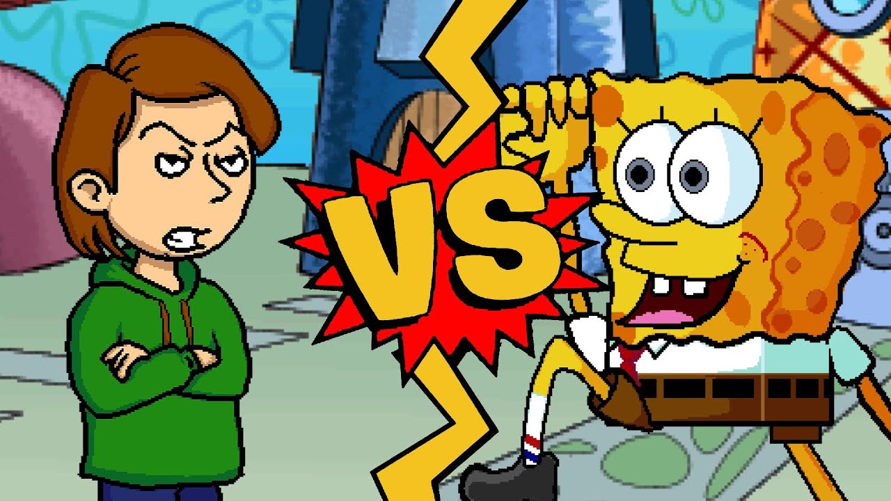 M.U.G.E.N. Battles | Boris Anderson vs SpongeBob | GoAnimate vs SpongeBob SquarePants