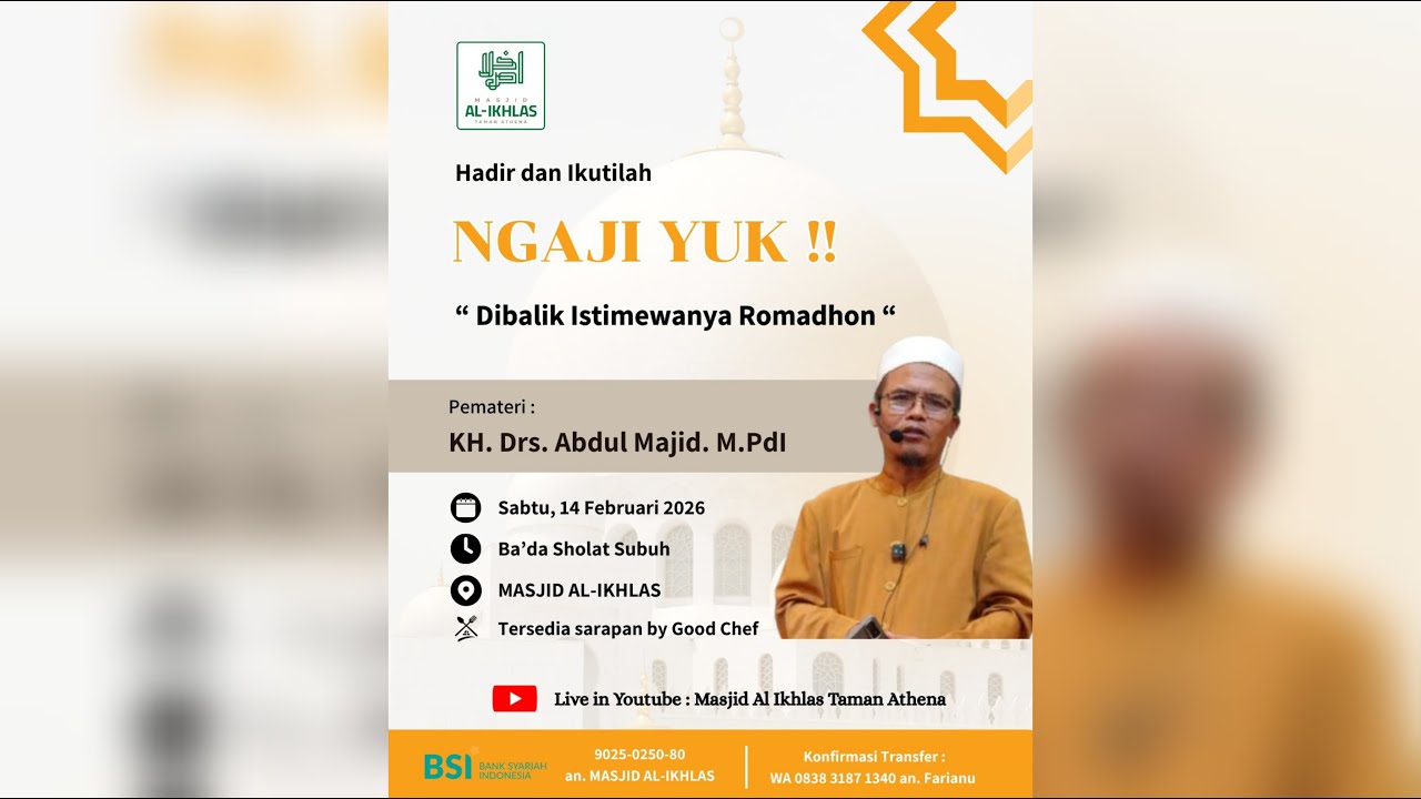 Ustadz Drs. Abdul Majid, M.Pd.I 