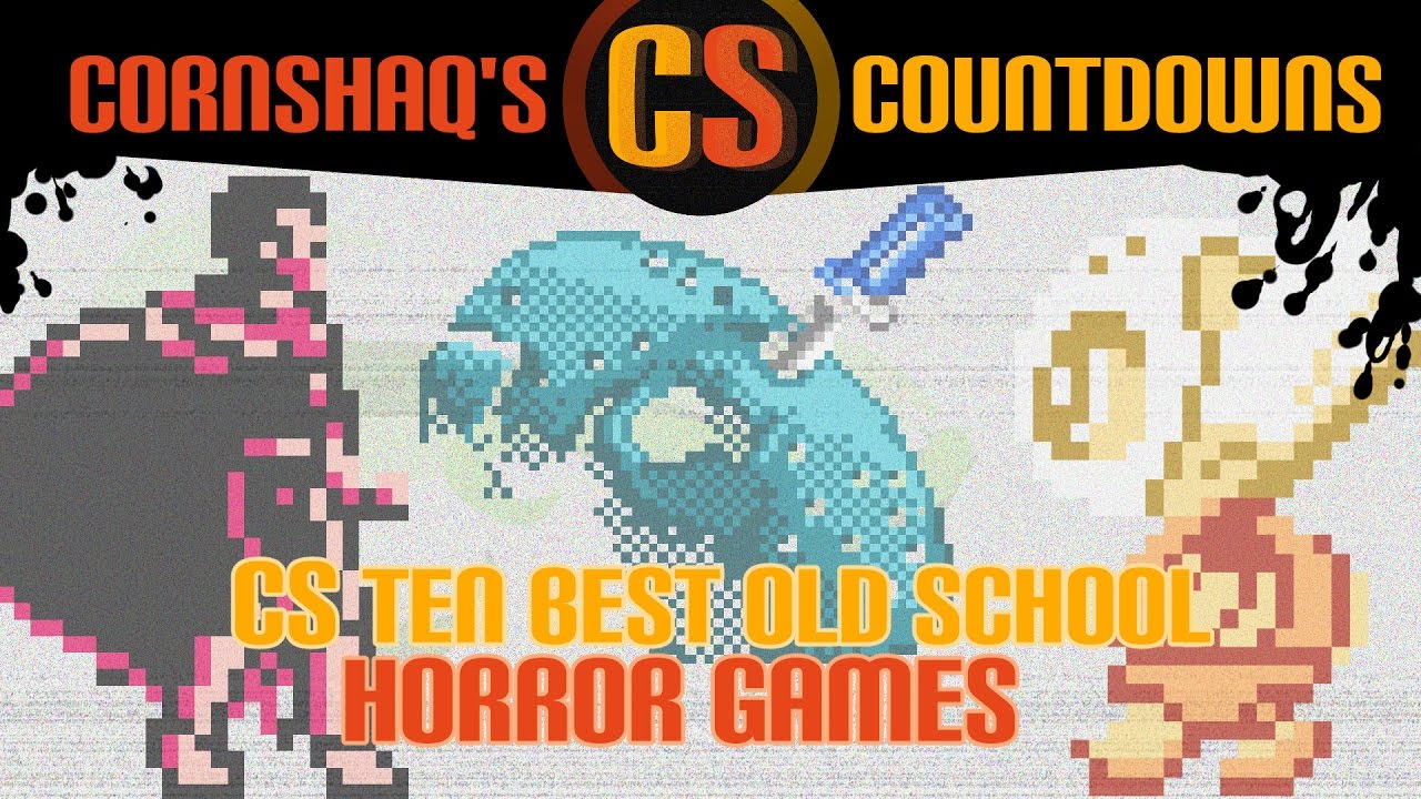 TOP 10 OLD SCHOOL HORROR GAMES