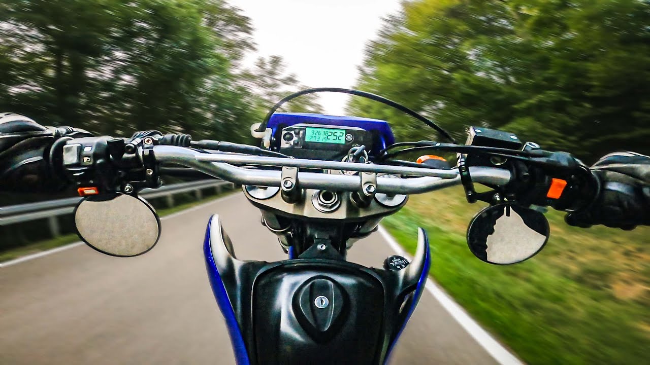 Die erste Ausfahrt mit der WR250X