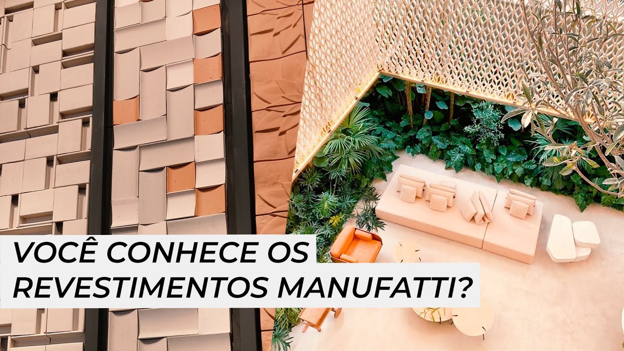 Voc&ecirc; conhece os revestimentos Manufatti?