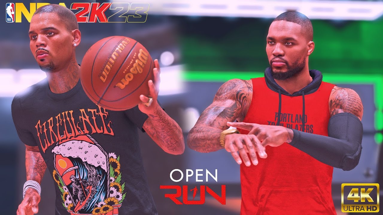Chris Brown Pulled Up And Went Crazy... | Damian Lillard's Time Chamber ⏳ | NBA 2K23 Open Run Mode