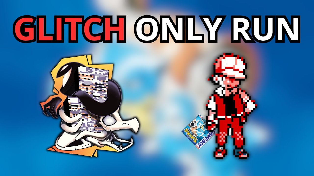 Can You Beat Pokémon Blue with ONLY GLITCHED Pokémon?