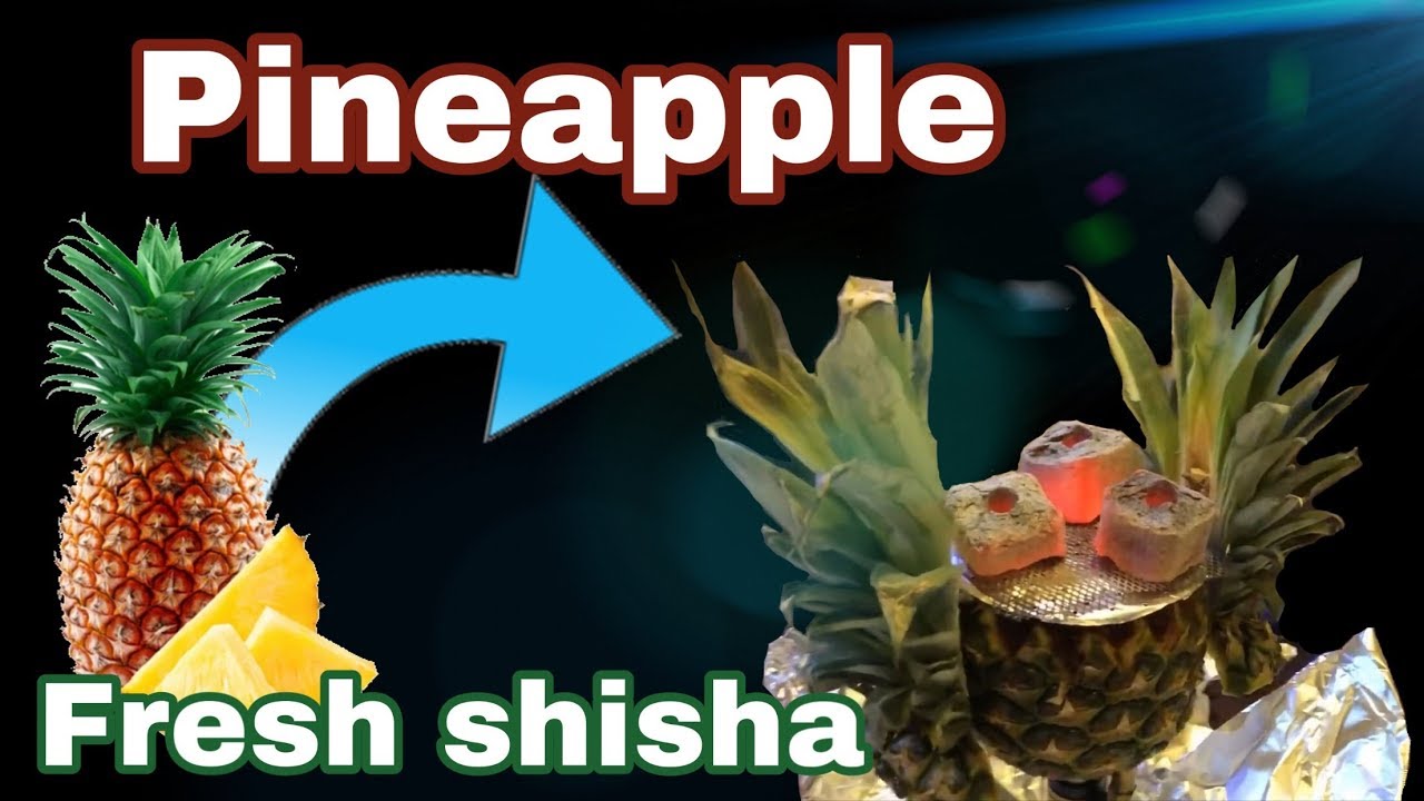 How to make Pineapple fresh Shisha 🍍 Indian style