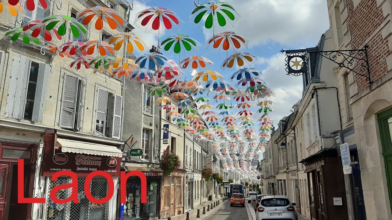 Visite de Laon, le centre-ville et la Cath&eacute;drale