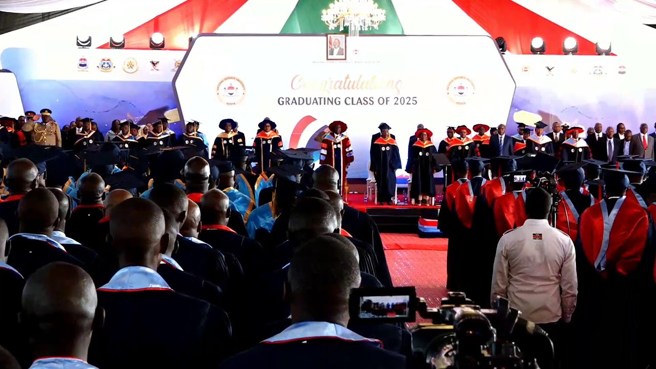 NATIONAL DEFENCE UNIVERSITY - KENYA 3RD GRADUATION CEREMONY