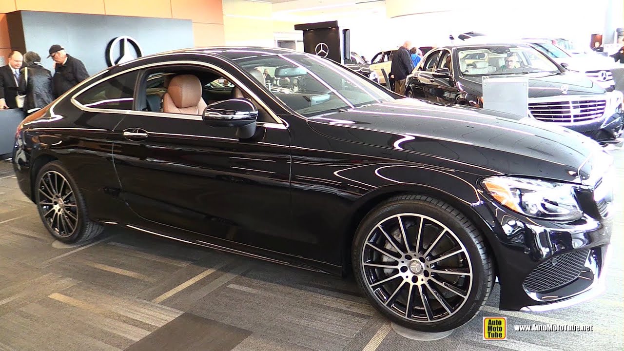2016 Mercedes C300 4Matic Coupe - Exterior and Interior Walkaround - 2016 Ottawa Gatineau Auto Show