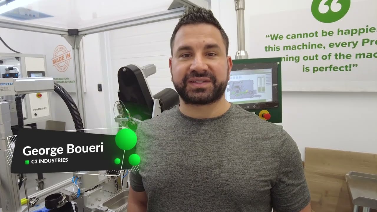 C3 Industries Testimonial by George Boueri with PreRoll-Er