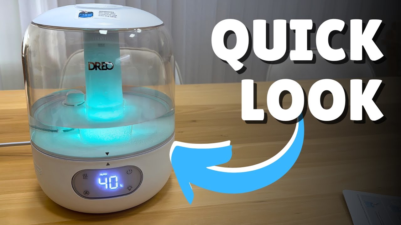 QUICK LOOK at DREO Cool Mist Ultrasonic Humidifier with Humidity Sensor