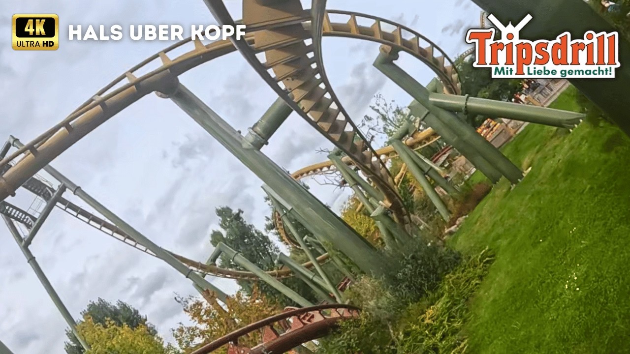 Hals über-Kopf (Head Over Heals) 4K On Ride POV - Erlebnispark Tripsdrill