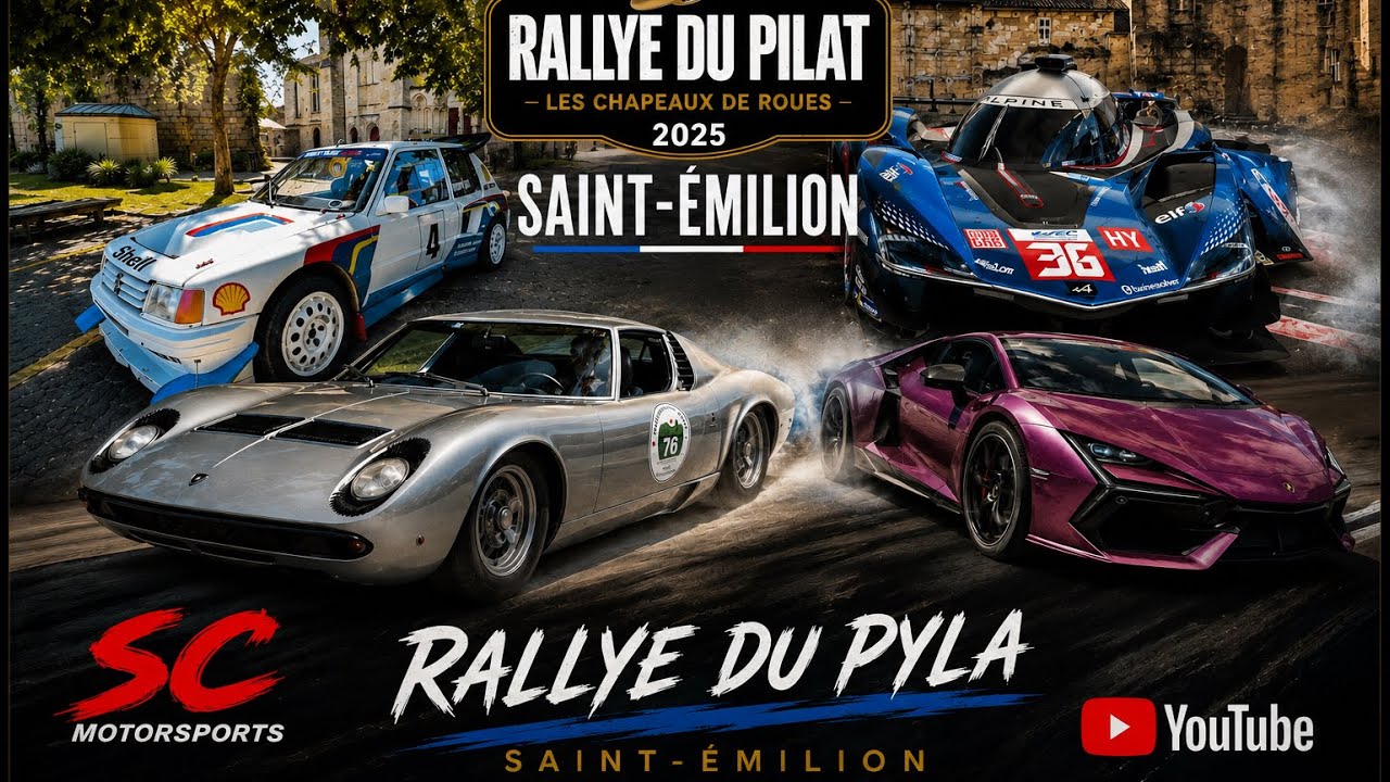Rallye du Pyla 2025 à Saint Émilion