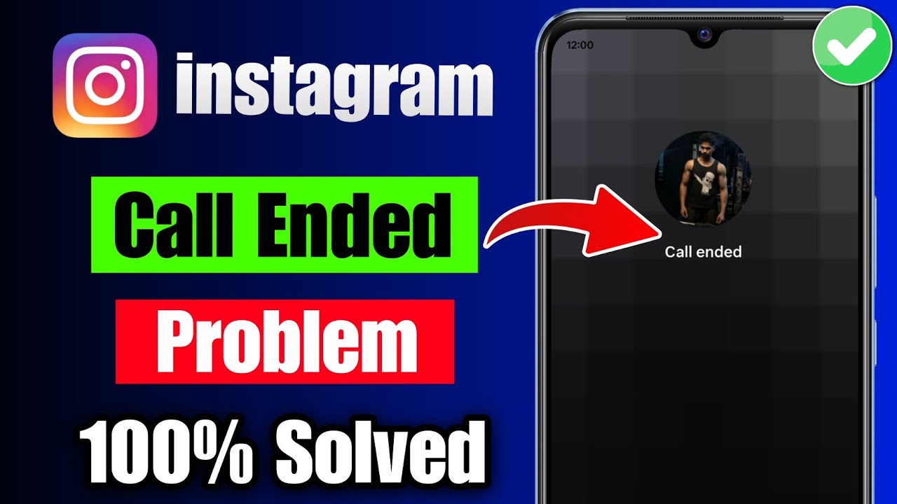 instagram call ended problem 2025 | call not happening on instagram | call ended instagram