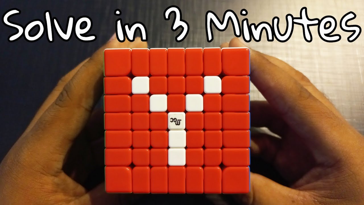 How to Solve a 7x7 Rubik's Cube with 