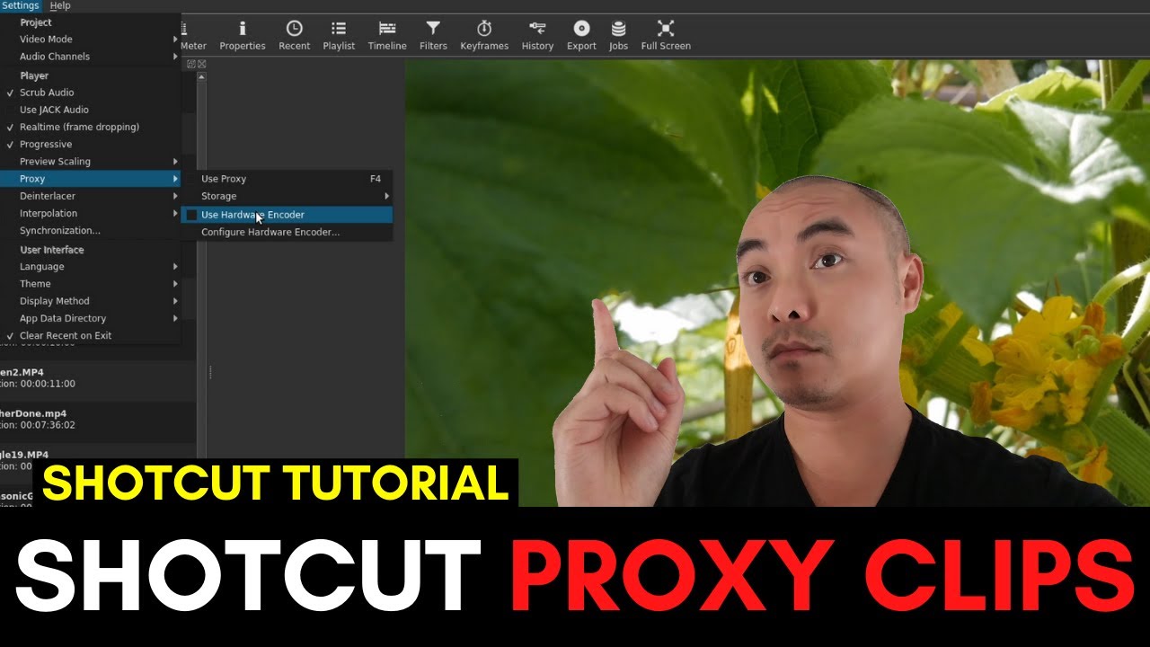 Shotcut How To Use Proxy Clips (Shotcut Proxy Editing) | Shotcut Tutorial