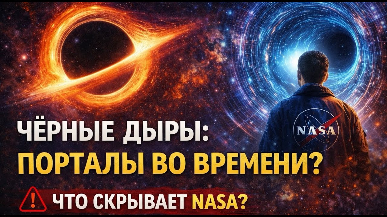 🕳️ Чёрные дыры: порталы во времени? Что скрывает NASA