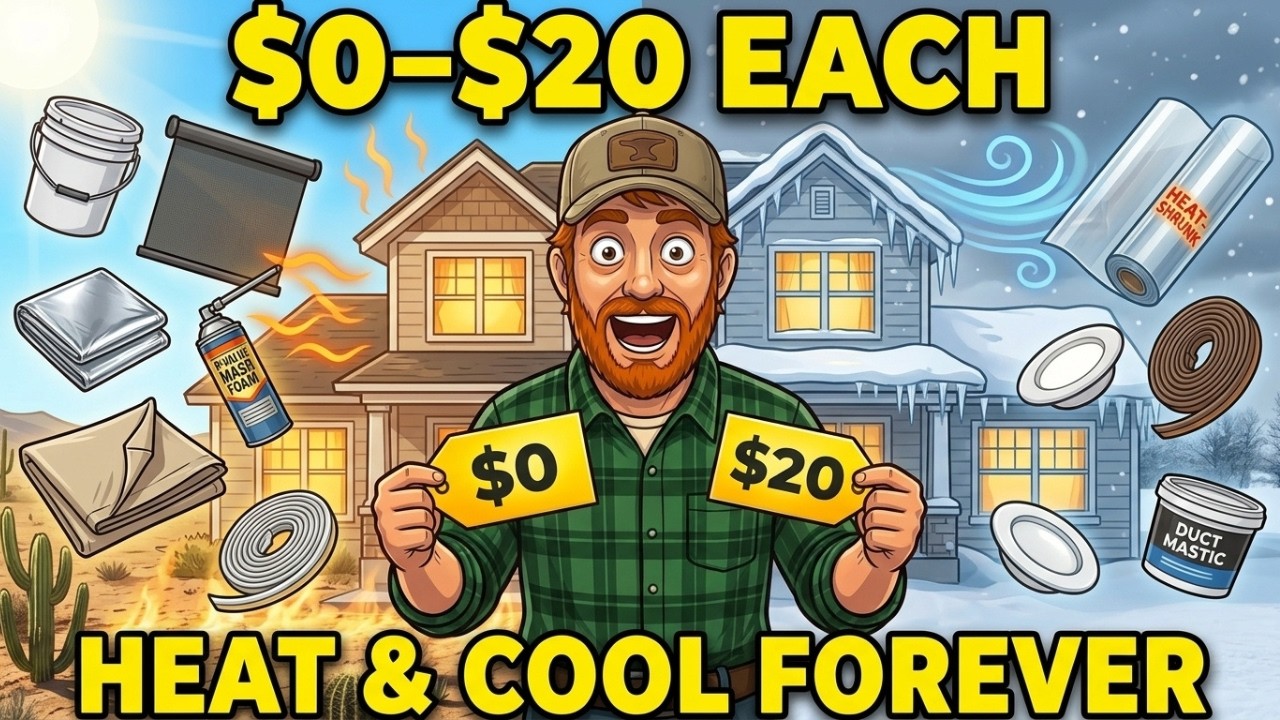 11 Upgrades That Heat and Cool Your Entire House FOREVER &mdash; All Under $20